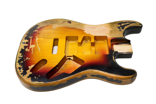  Allen Eden Teardrop Hard Shell Electric Guitar Case for Strat / Tele  Guitars : Musical Instruments