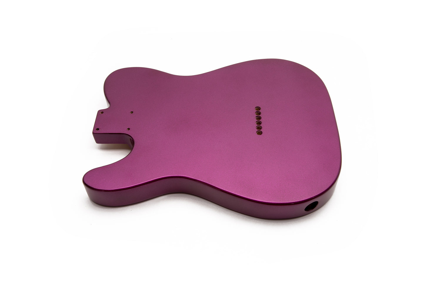 AE Guitars® T-Style Paulownia Replacement Guitar Body Purple Sparkle