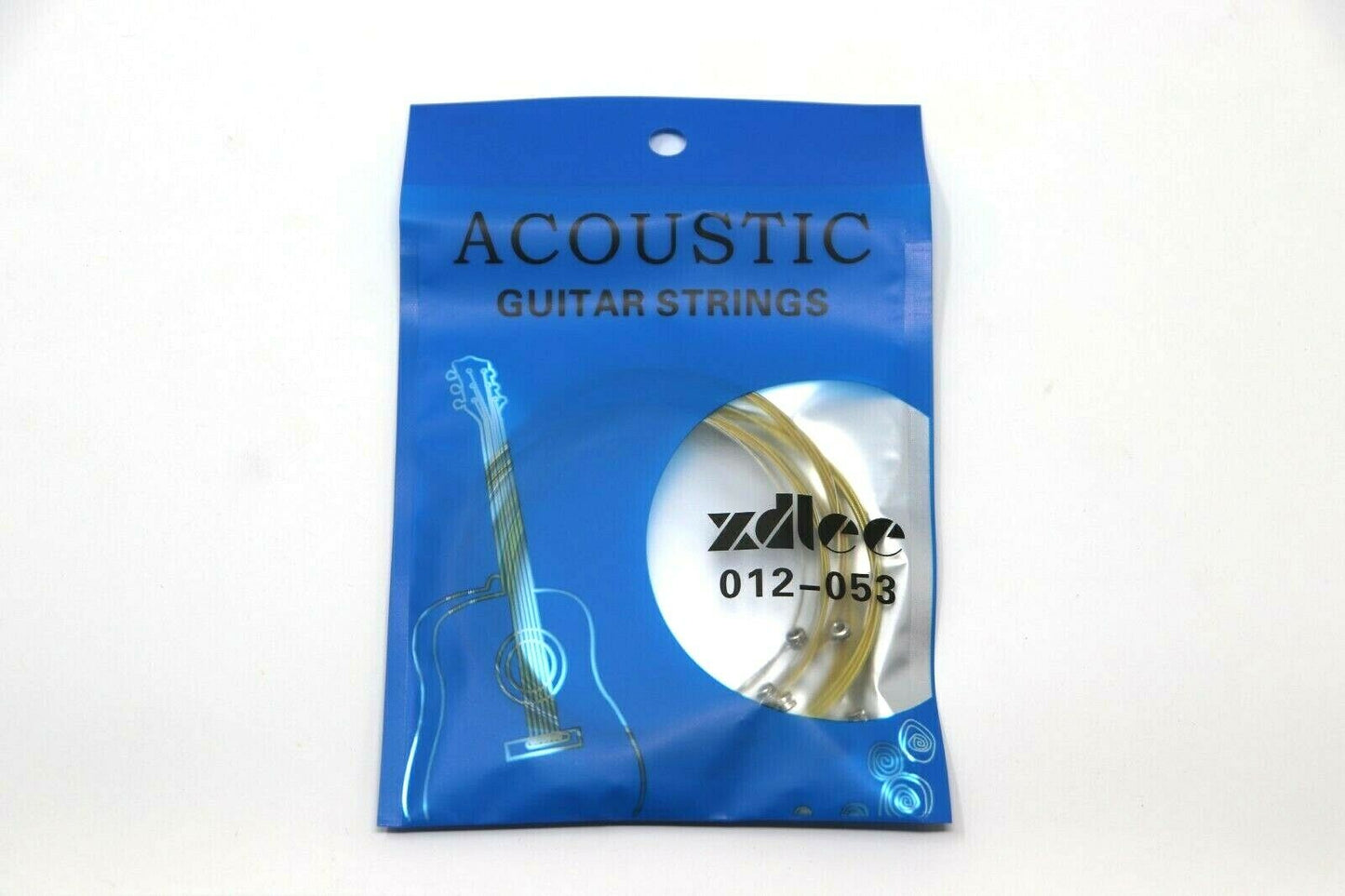 6 Pack Of XDLEE Acoustic Guitar Strings (.012-.053)