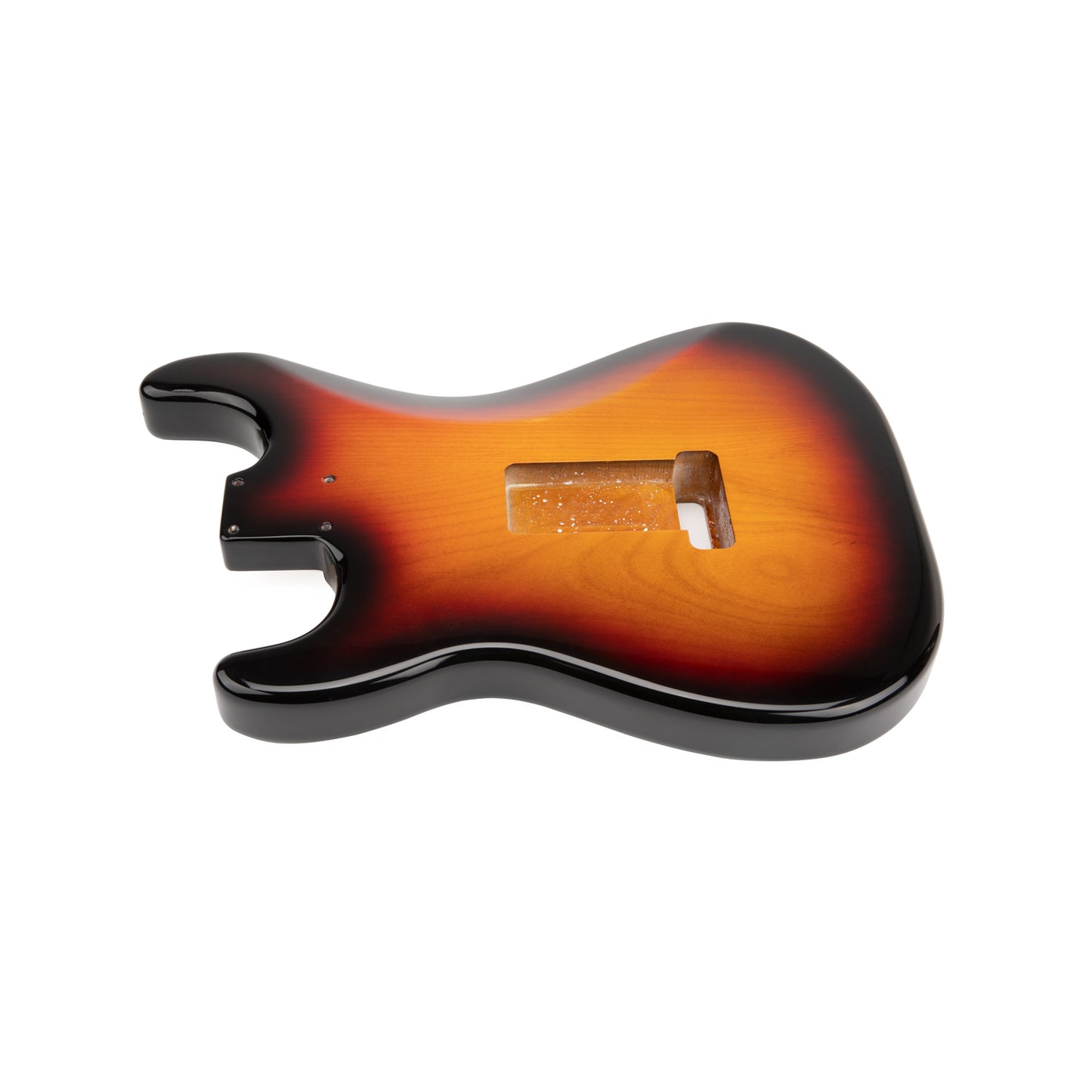 AE Guitars® S-Style Alder Nitro on Nitro Replacement Guitar Body Sunburst