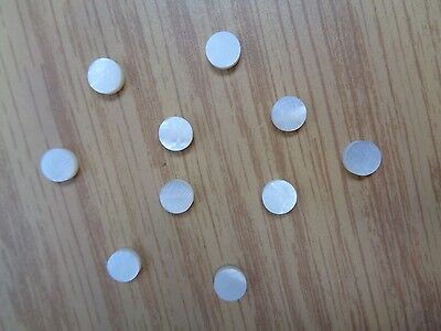 Set of 10 Real Mother Of Pearl Dot Inlays for Custom Guitar