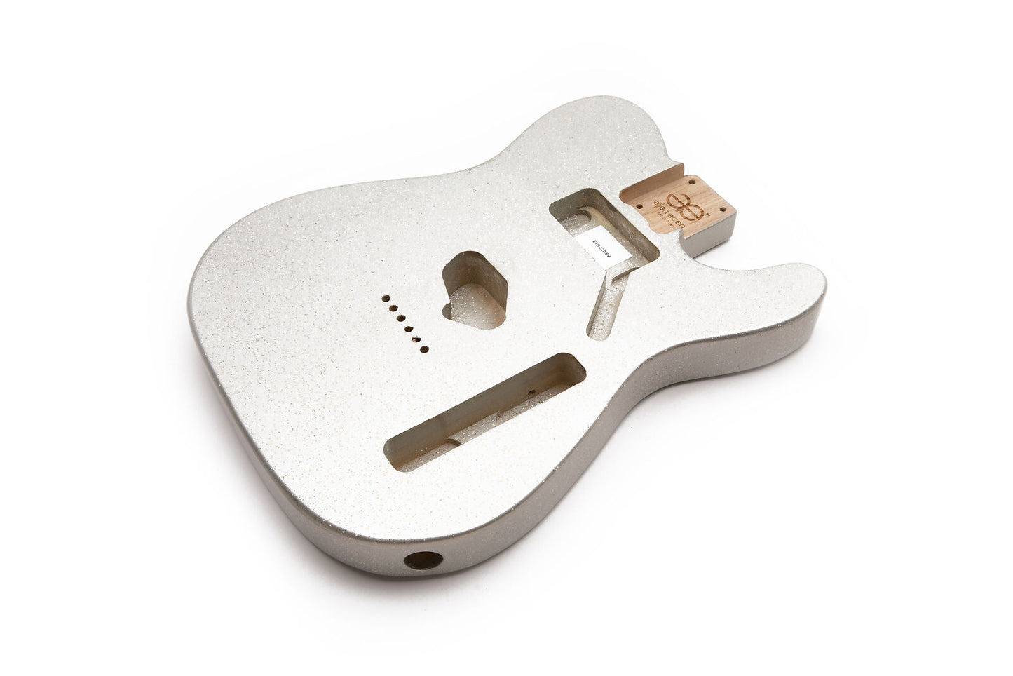 AE Guitars® T-Style Paulownia Replacement Guitar Body Silver Variant